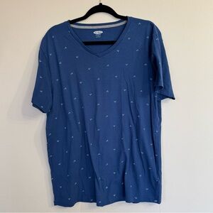 Old Navy Soft Wash Men’s T Shirt | Size Large | Mountain Design